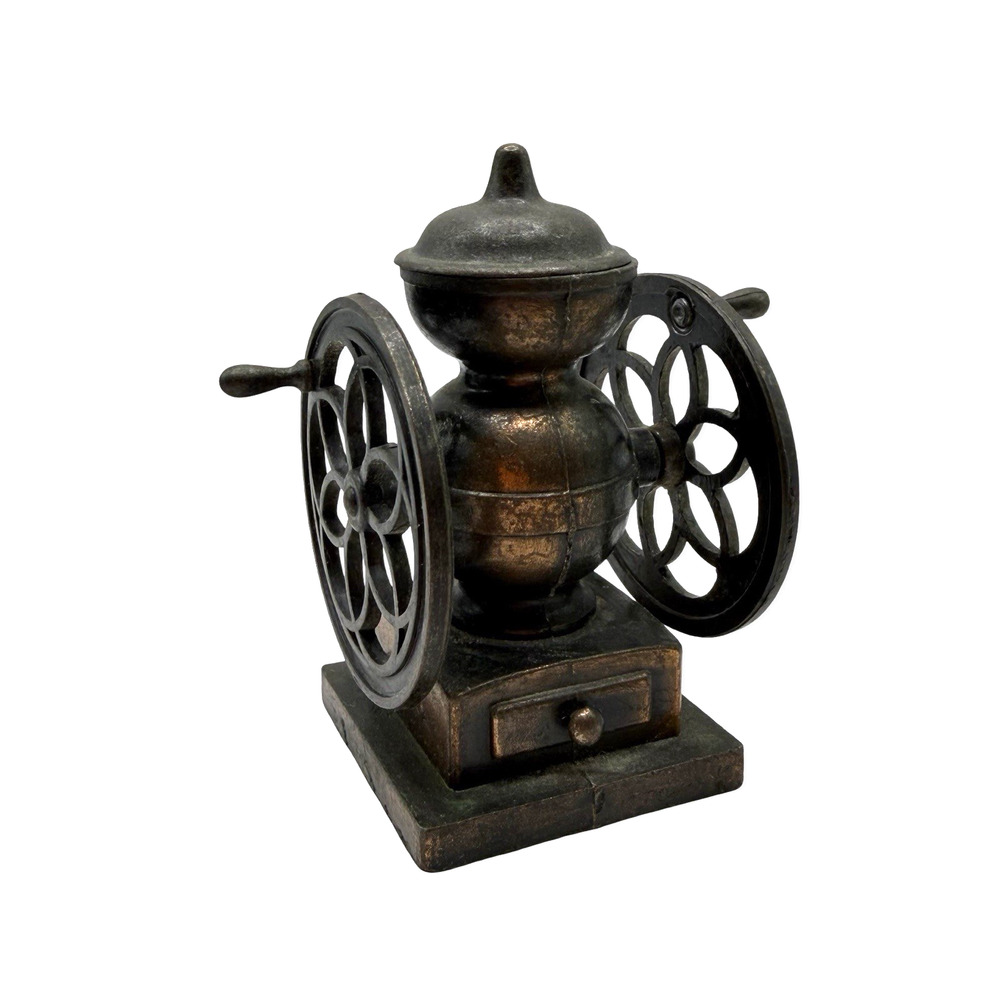 Vintage Style Coffee Grinder Pencil Sharpener Cast Metal HK 3” Desk